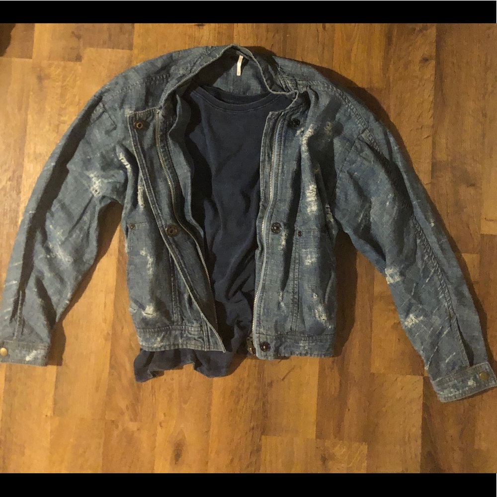 Free people jean jacket